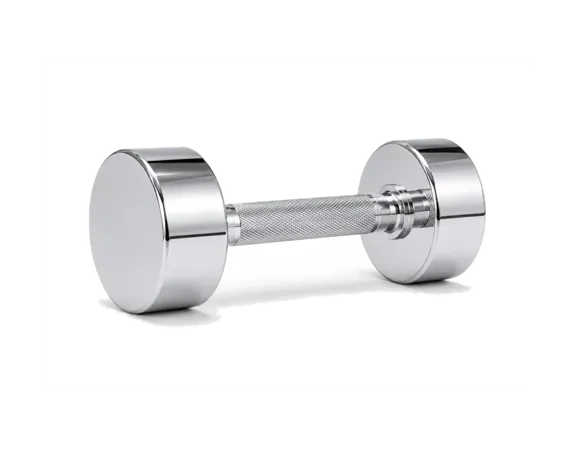 Chrome Dumbbells – view 2